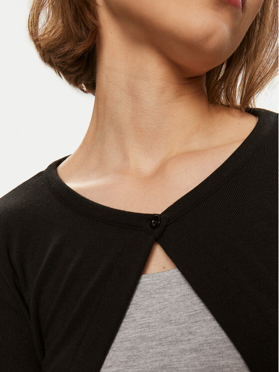 Gina Tricot Gina Tricot Ζακέτα 22994 Μαύρο Regular Fit