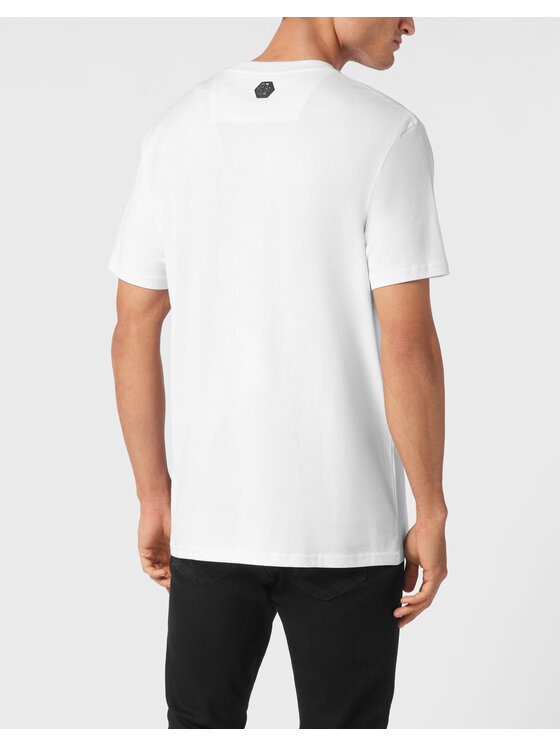 PHILIPP PLEIN PHILIPP PLEIN Tričko 21191 Biela Regular Fit