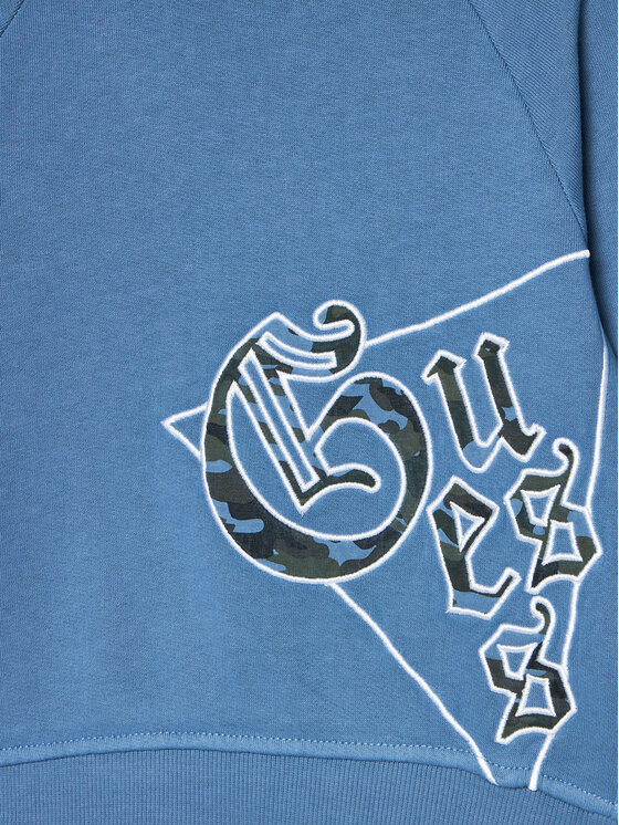Guess Guess Sweatshirt N4BQ00 KAD74 Dunkelblau Regular Fit
