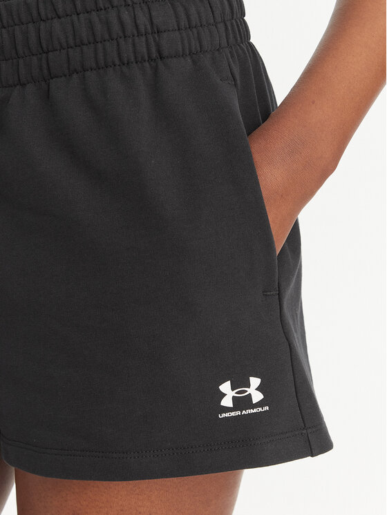 Under Armour Under Armour Športne kratke hlače Sport Terry 6011022 Črna Regular Fit