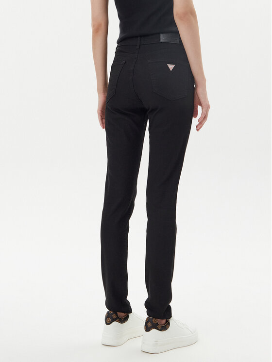 Guess Jeans Guess Jeans Traperice W4YA92 D5DL1 Crna Skinny Fit