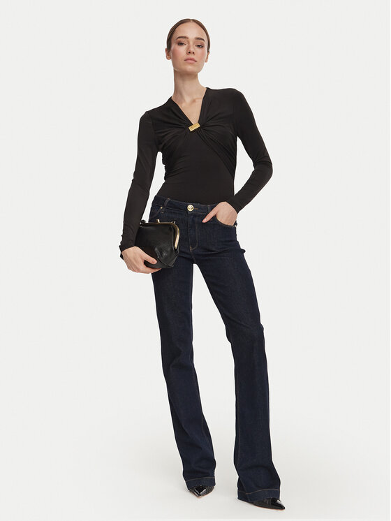 Marciano Guess Marciano Guess Blūze G6YP05 K5118 Melns Regular Fit