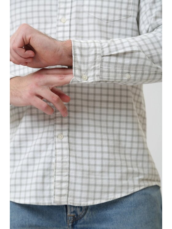 Pepe Jeans Pepe Jeans Koszula PM308278 800 Biały Regular Fit