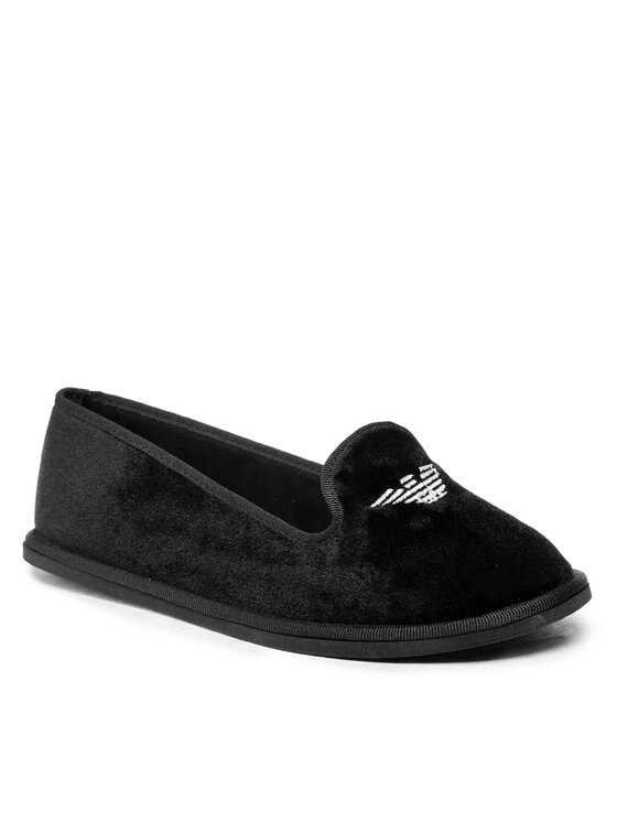 Emporio Armani Emporio Armani Naminės šlepetės XJJW01 XD228 00002 Juoda