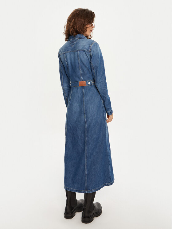 Tommy Jeans Tommy Jeans Джинсова сукня DW0DW19738 Голубий Regular Fit