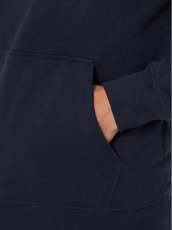 Tommy Hilfiger Tommy Hilfiger Mikina Linear Flag MW0MW41332 Tmavomodrá Regular Fit