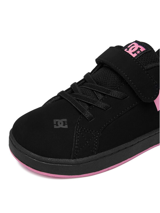 DC Shoes DC Shoes Sneakersy EO-COURT GRAFFIK ELASTIC TODDLER DC02547003 Černá