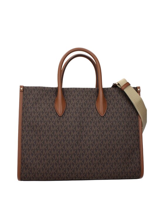 Michael Kors Michael Kors Torebka Brown Fabric Hand Brązowy