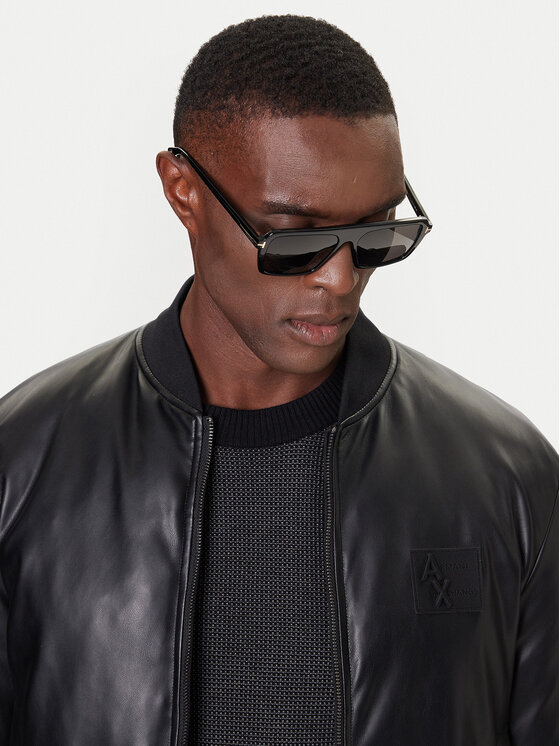 Armani Exchange Armani Exchange Bomber dzseki XM001104 AF16647 UC001 Fekete Regular Fit