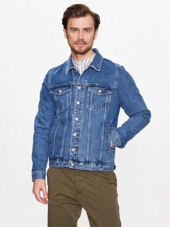 LTB Geacă de blugi Simeon 61033 14909 Albastru Regular Fit