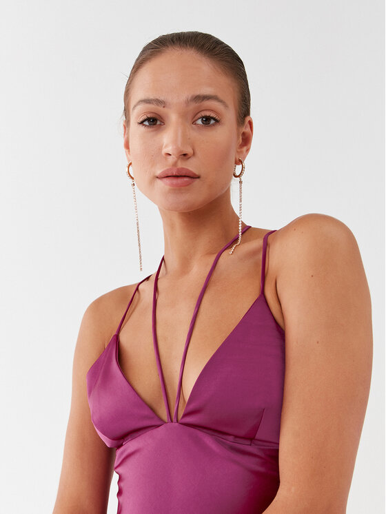 PINKO Pinko Õhtune kleit Fissione Abito 101622 Z345 Lilla Regular Fit