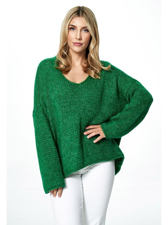 FIGL FIGLFIGL Maglione M899 Verde Oversize