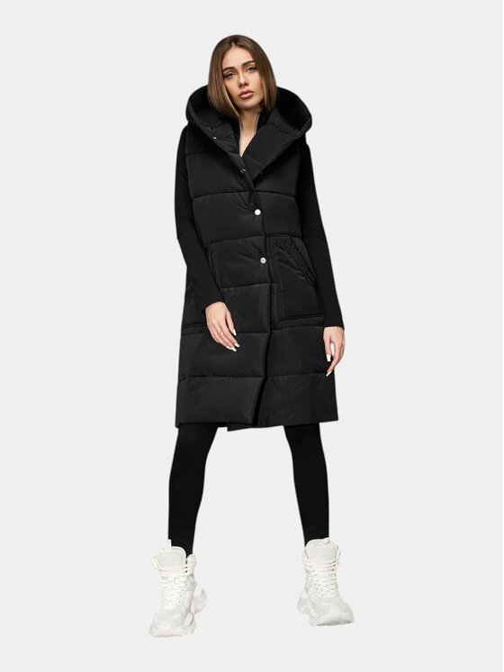 MADE BY SOCIETY MADE BY SOCIETY Kurtka anorak Ravan Noir - V26833 Czarny Basic Fit