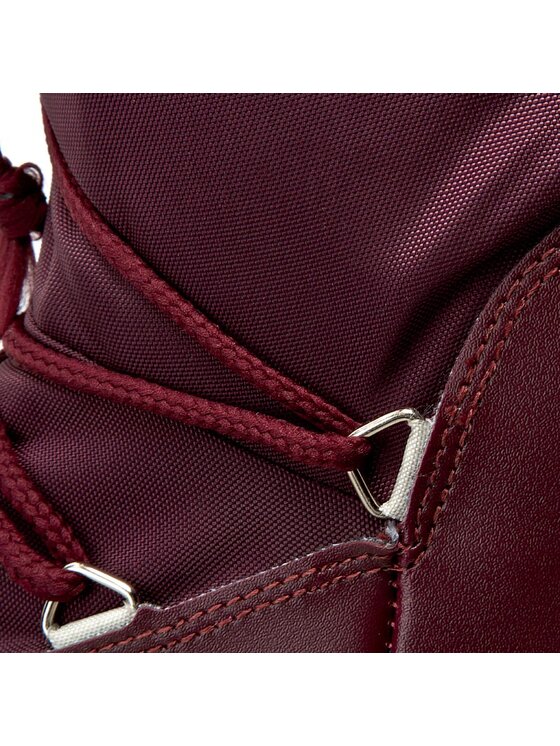 Moon boots bordeaux clearance