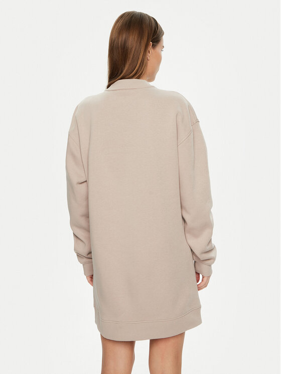 Calvin Klein Jeans Calvin Klein Jeans Úpletové šaty J20J224834 Béžová Relaxed Fit