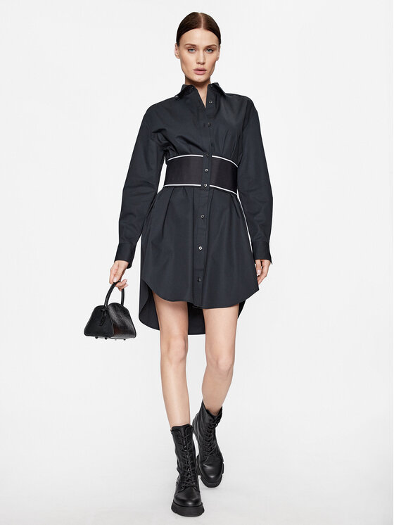 HUGO Hugo Pluusikleit Kugima 50501107 Must Regular Fit