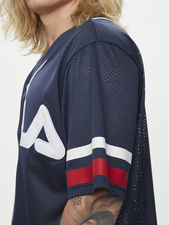 Fila Fila T-krekls FAM0652 Tumši zils Relaxed Fit