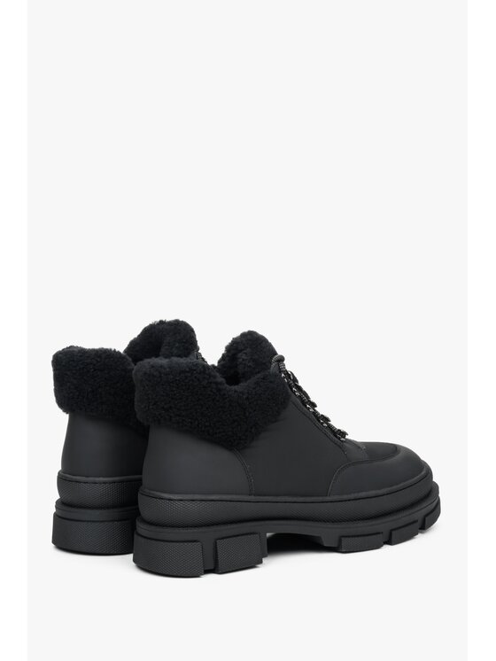 Estro Estro Μποτάκια ER00112245 Μαύρο