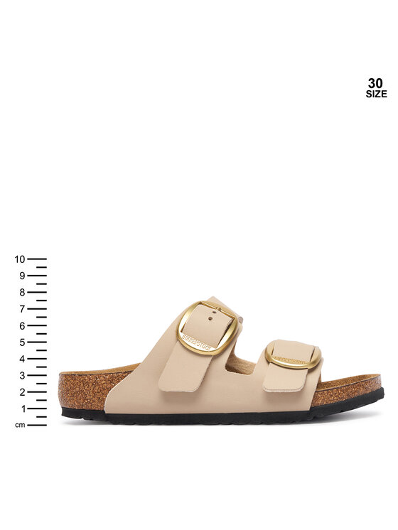 Birkenstock Birkenstock Klapki Arizona Big Buckle 1032518 Kremowy
