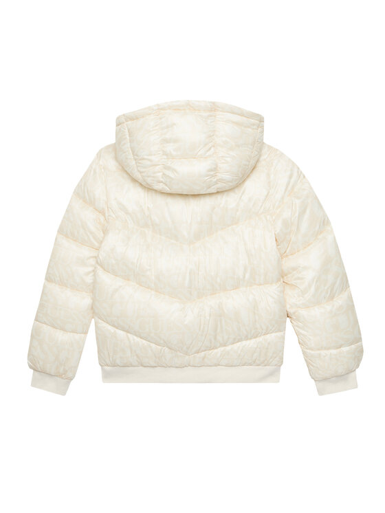 Guess Guess Giubbotto invernale J5YL02 WEGY0 Beige Regular Fit
