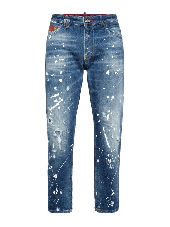 PHILIPP PLEIN PHILIPP PLEIN Jeansy 25871 Niebieski Slim Fit