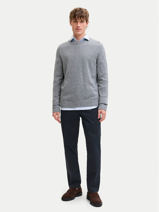 Jack & Jones Jack & Jones Παντελόνι chino Stollie 12292970 Σκούρο μπλε Regular Fit