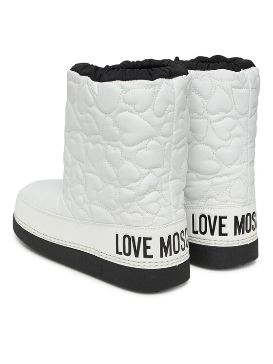 LOVE MOSCHINO LOVE MOSCHINO Μπότες Χιονιού JA24202G1NISE10A Λευκό