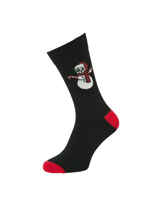 Jack & Jones Jack & Jones Set Boxershorts und Socken Snow Skulls Giftbox 12285138 Schwarz