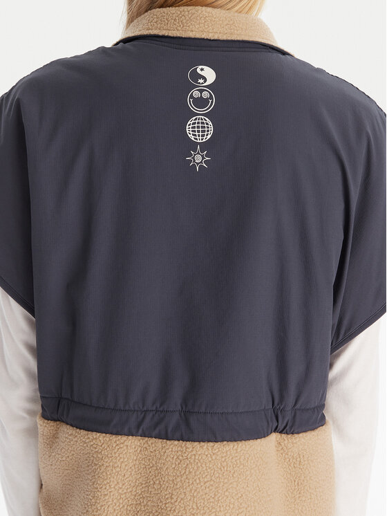Quiksilver Quiksilver Sportovní vesta Tepoh Vest EQWPF03004 Tmavomodrá Regular Fit