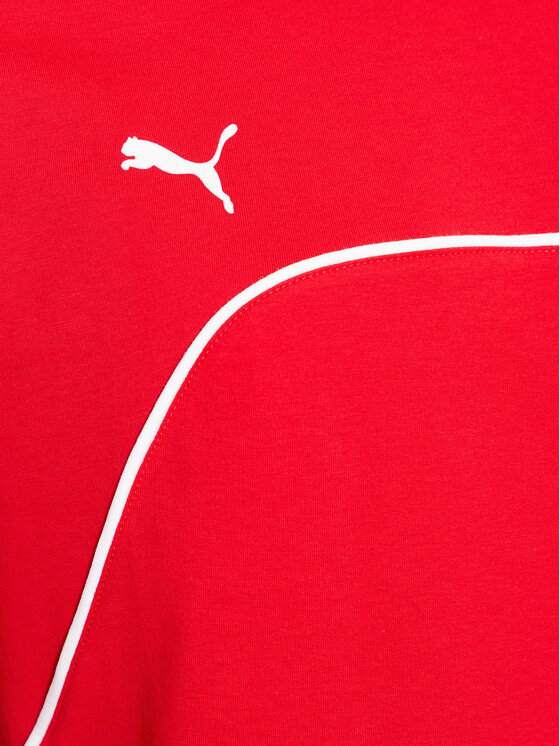 Puma Puma T-Shirt Ferrari Race 620946 Rot Regular Fit