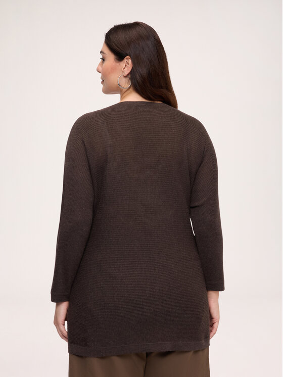 Fiorella Rubino Fiorella Rubino Maglione M216E102298N022 Marrone Over Fit