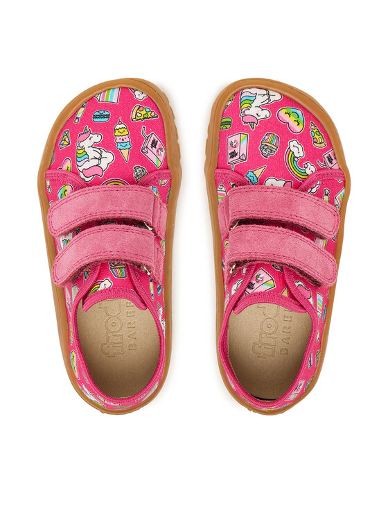 Froddo Froddo Kapcie Barefoot Canvas G1700440-10 S Różowy