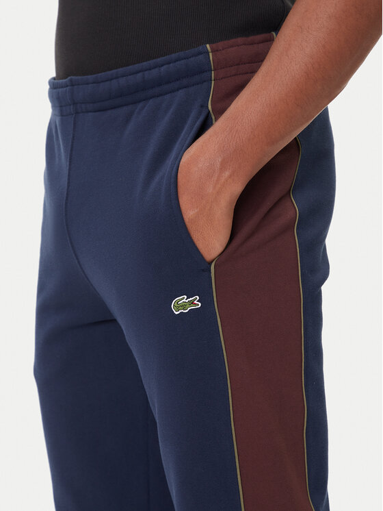 Lacoste Lacoste Teplákové kalhoty XH5923 Tmavomodrá Regular Fit