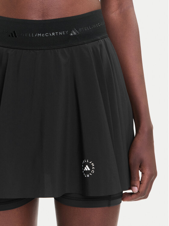 adidas by Stella McCartney adidas by Stella McCartney Fustă tenis Training JX4330 Negru Slim Fit