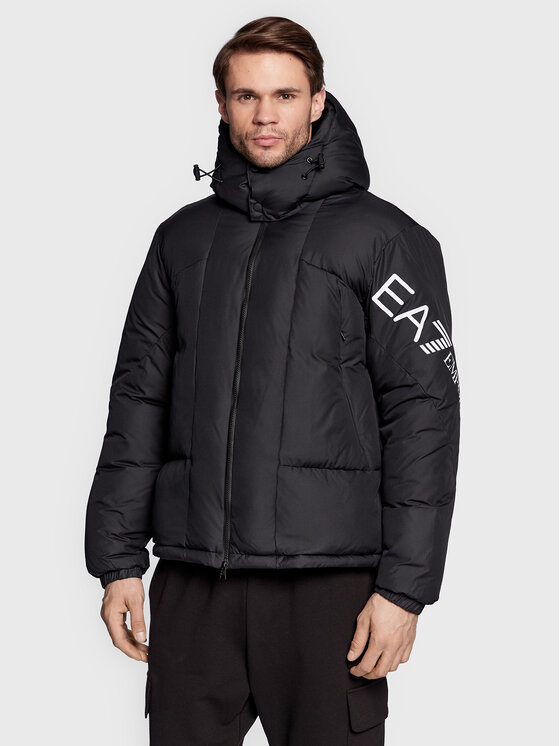EA7 Emporio Armani EA7 Emporio Armani Zimní bunda 6LPB11 PNADZ 1200 Černá Regular Fit