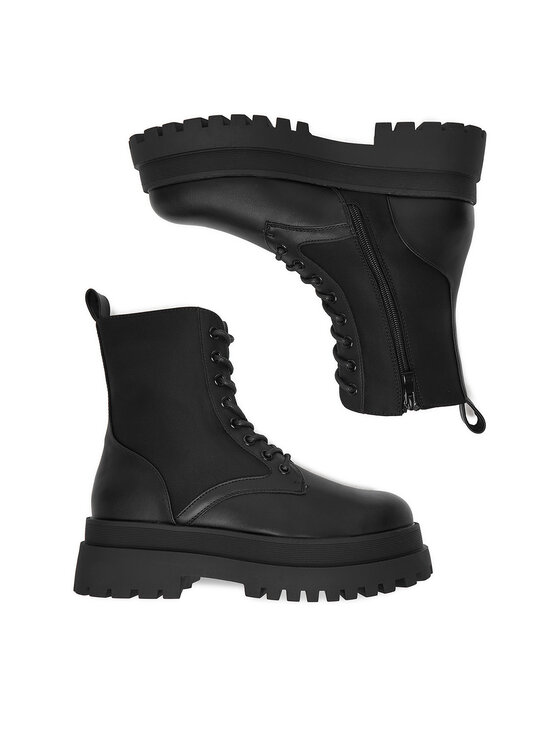 DeeZee DeeZee Schnürschuhe 13295-13 Schwarz