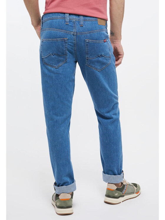 Mustang Mustang Jeansy OREGON TAPERED Niebieski Slim Fit