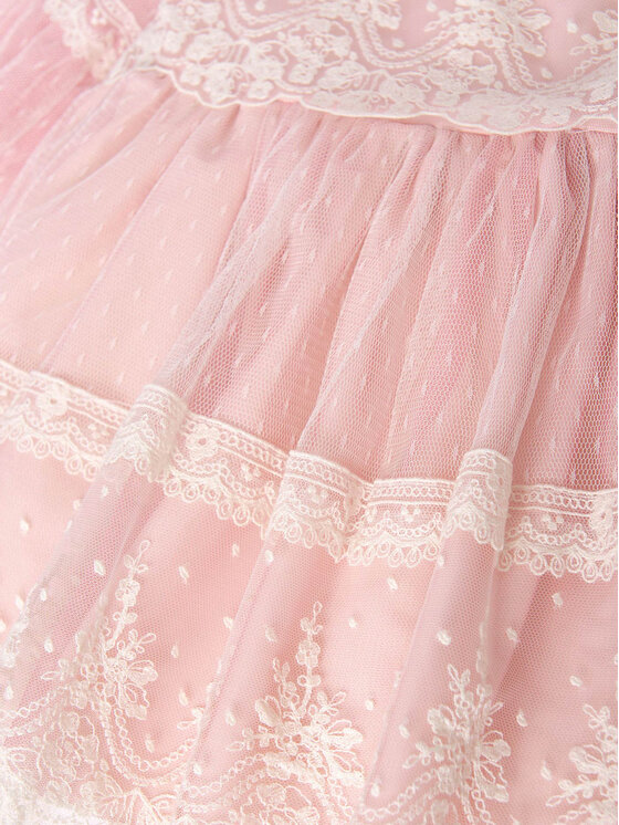 Abel & Lula Abel & Lula Elegantna obleka 5014 Roza Regular Fit
