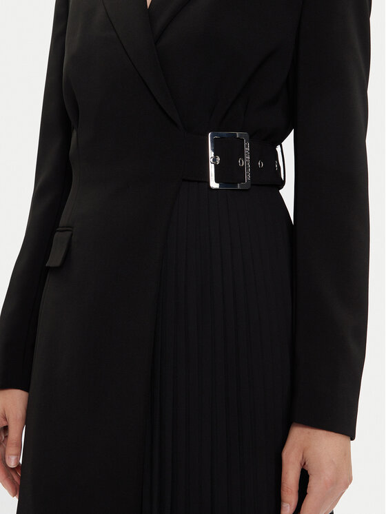 KARL LAGERFELD KARL LAGERFELD Sukienka koktajlowa A4W13023 Czarny Slim Fit