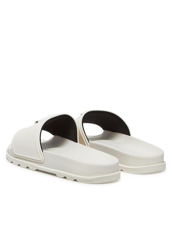 KARL LAGERFELD KARL LAGERFELD Šľapky Kondo Tred KL70905 Biela