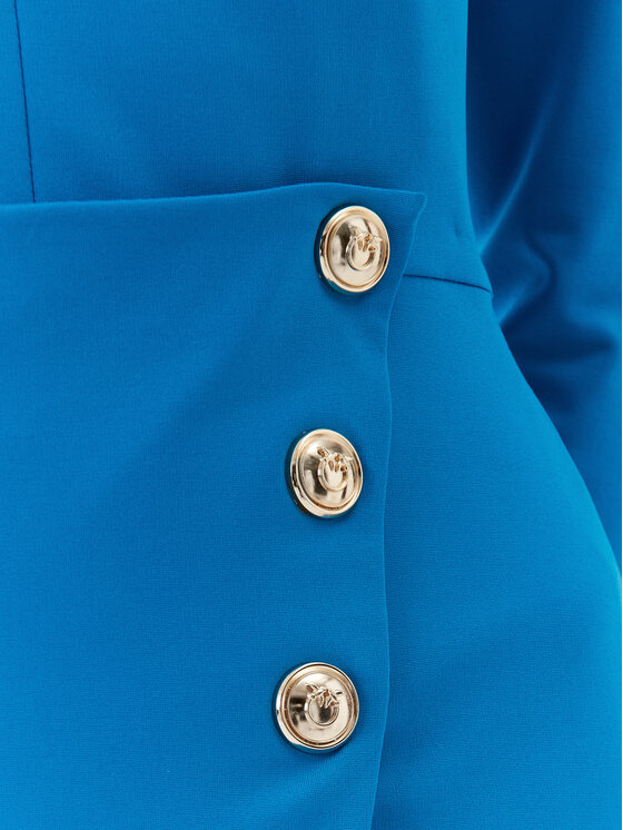 PINKO Pinko Coctailkleid 100943 A0HM Blau Regular Fit