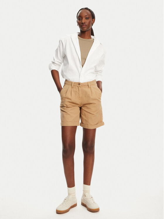Robe di Kappa Robe di Kappa Stoffshorts Yvonne Light Linnen 62124LW Beige Regular Fit