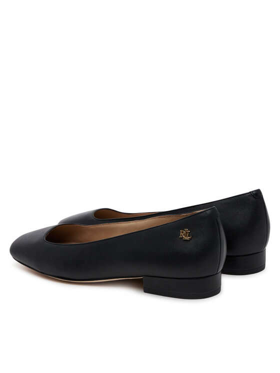 LAUREN RALPH LAUREN LAUREN RALPH LAUREN Baleriny Emellie 802970534001 Czarny