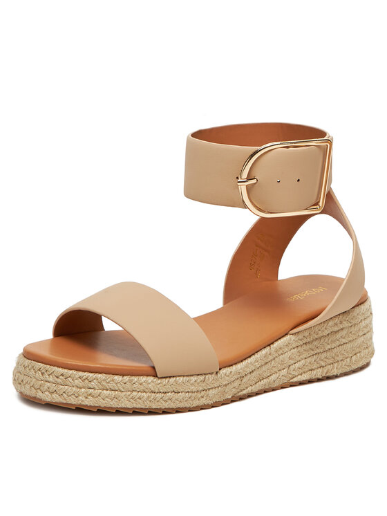 DeeZee DeeZee Espadryle QS276-1 Beżowy