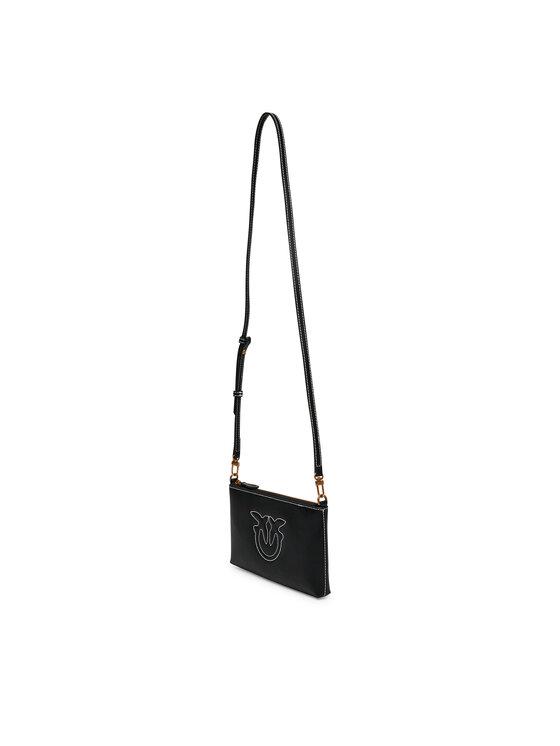 PINKO PINKO Torebka Flat Horizontal Mini PE 25 PCPL 104277 A2AN Czarny