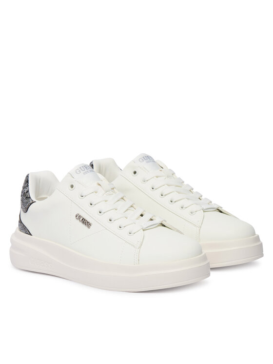 Guess Guess Sneakersy FLFE10 ELE12 Biały