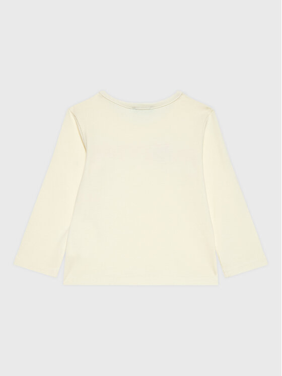 United Colors Of Benetton United Colors Of Benetton Bluse 3ATNG105X Écru Regular Fit
