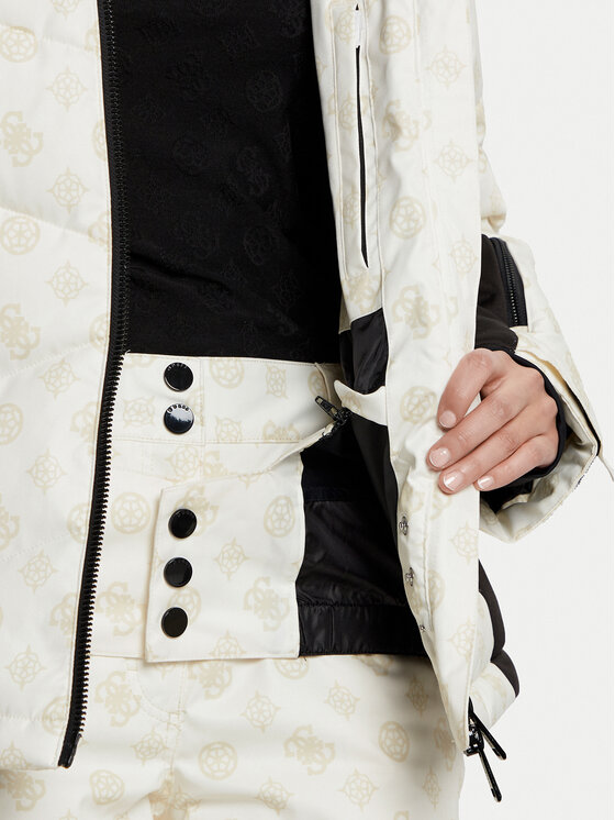 Guess Guess Skijacke W4PL3N WH0K0 Weiß Regular Fit