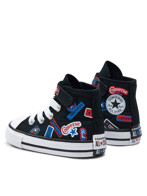 Converse Converse Trampki Chuck Taylor All Star Easy On Stickers A06357C Czarny