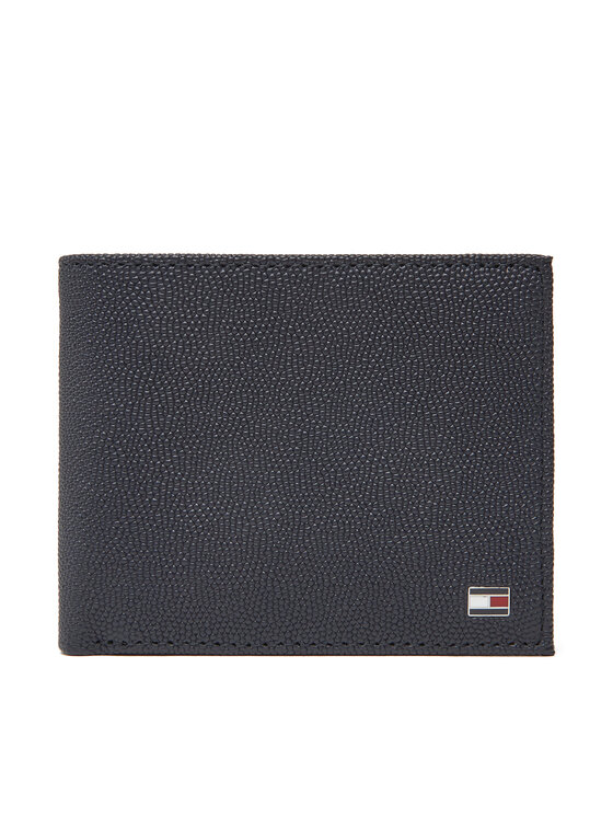 Portofel Mare pentru Bărbați Tommy Hilfiger Th Flag Mini Cc Wallet AM0AM13518 Bleumarin